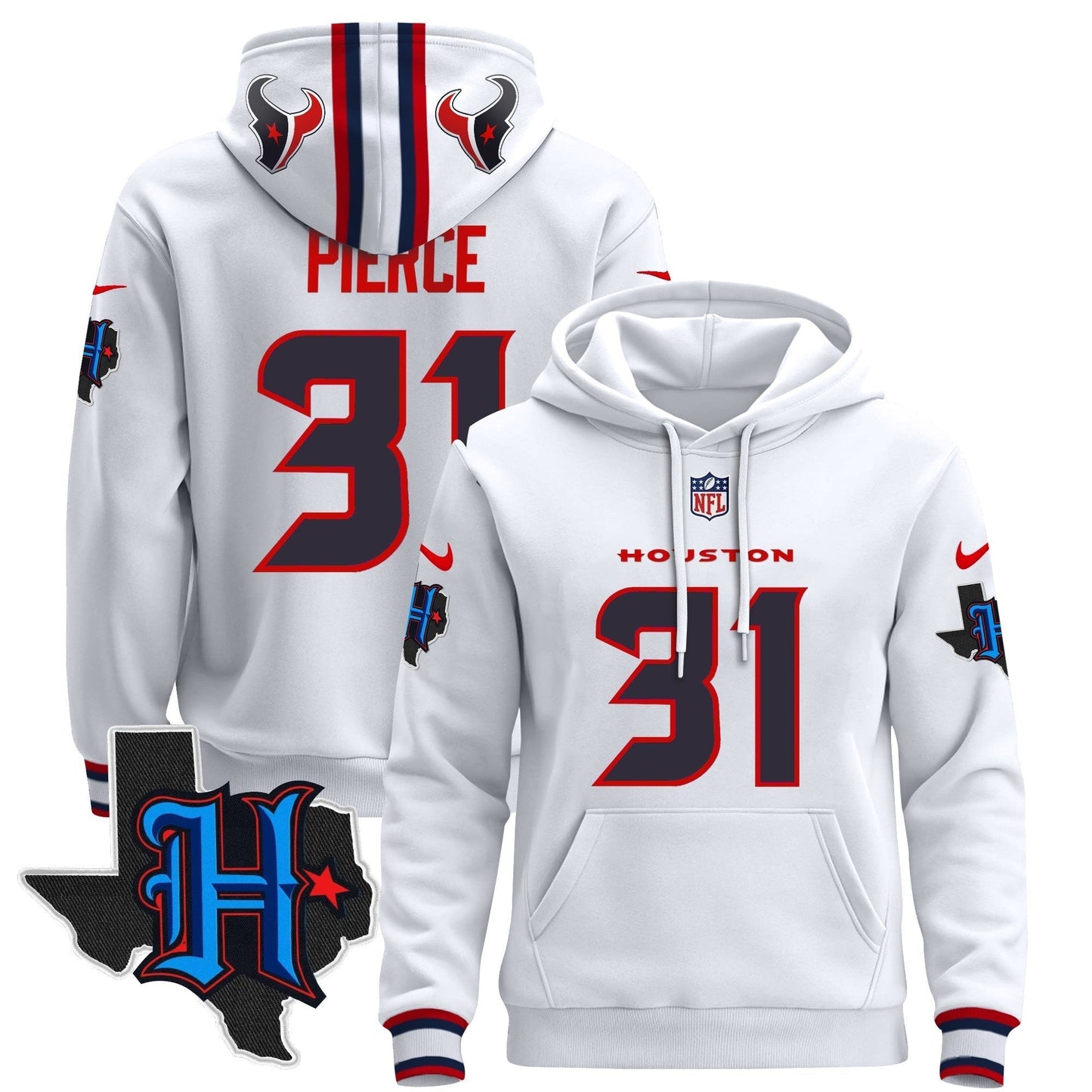 Houston Texans2024 Pullover Hoodie - All Stitched