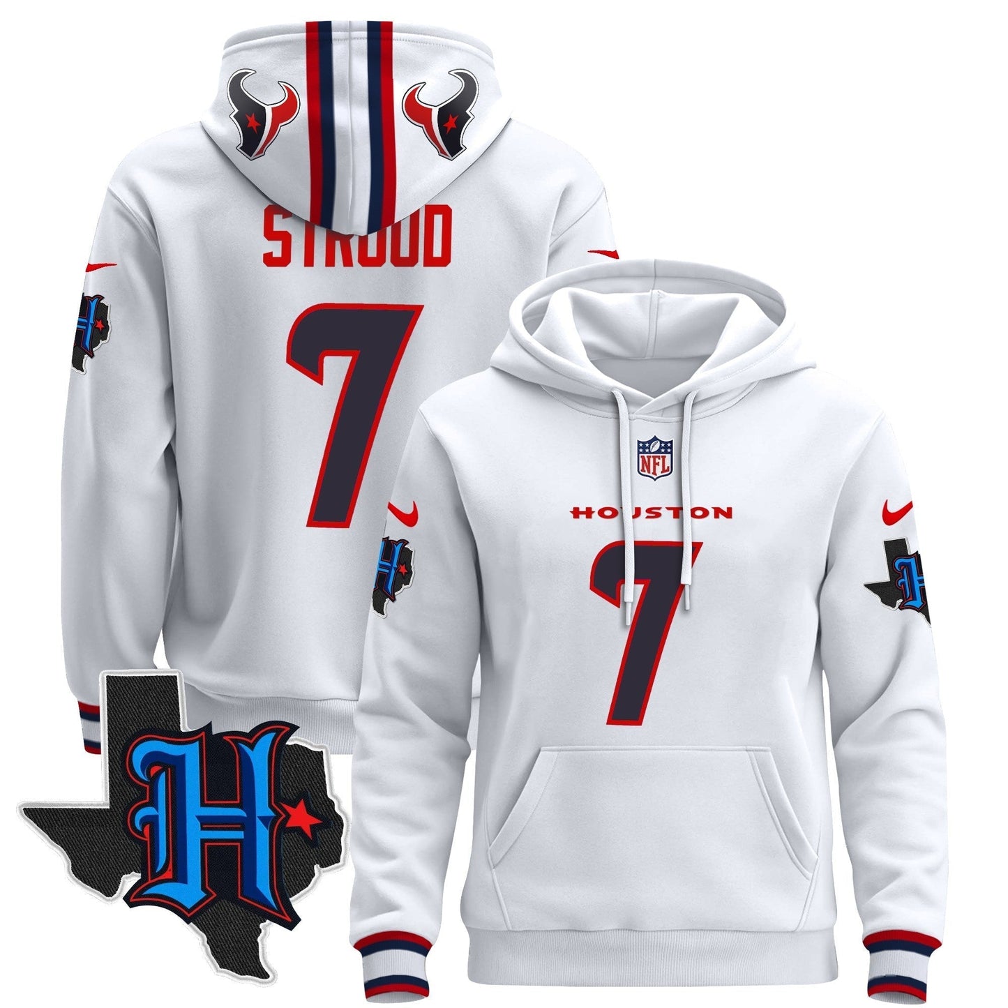 Houston Texans2024 Pullover Hoodie - All Stitched