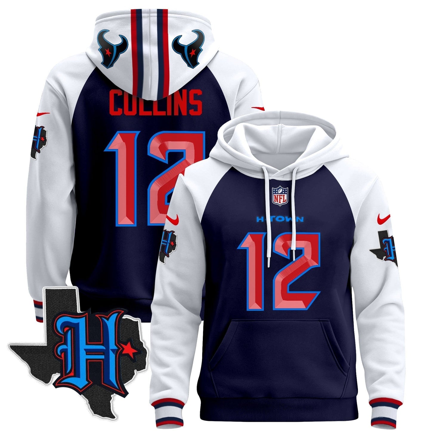 Houston Texans2024 Pullover Hoodie - All Stitched