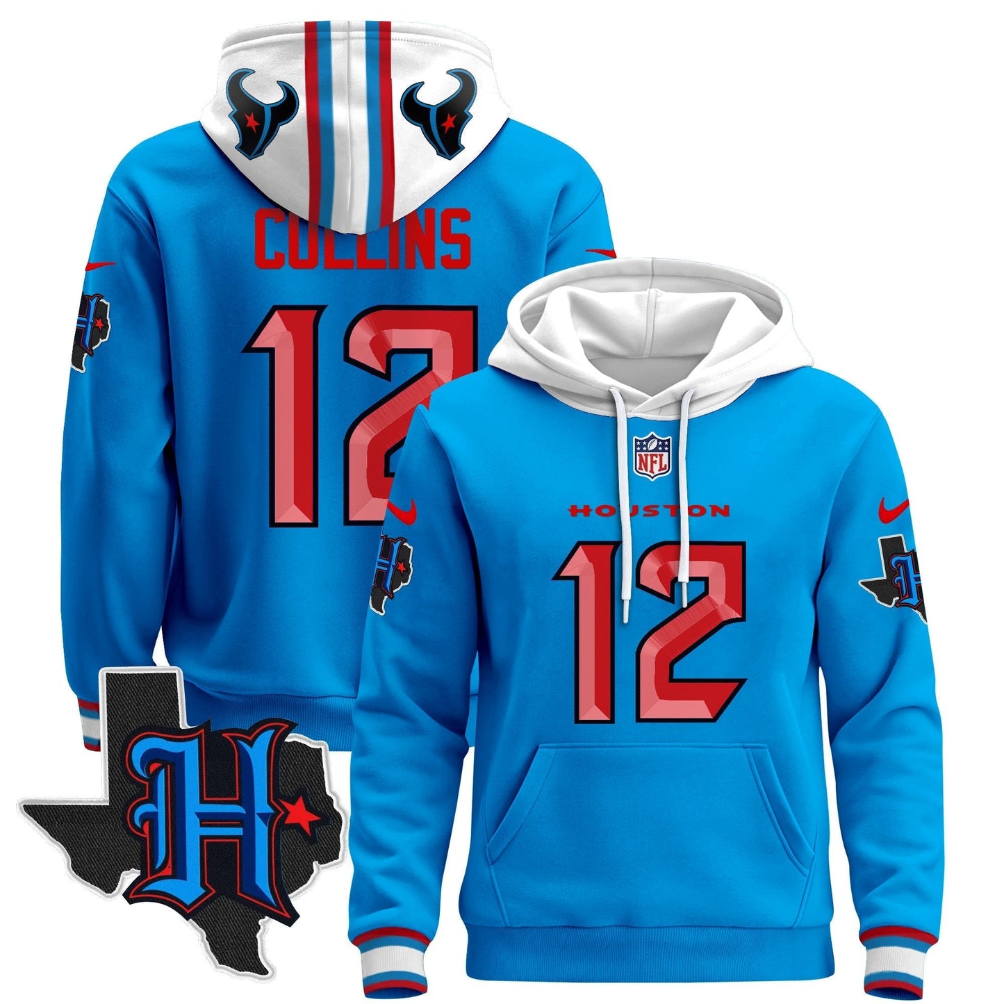Houston Texans2024 Pullover Hoodie - All Stitched