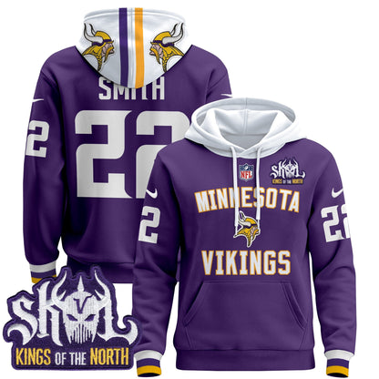 Men's Minnesota Vikings 2024 Pullover Hoodie V4 - All Stitched