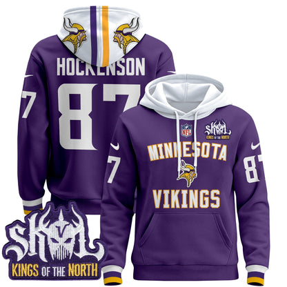Men's Minnesota Vikings 2024 Pullover Hoodie V4 - All Stitched