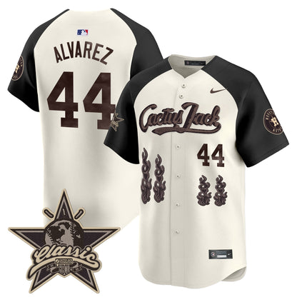 Houston Astros Cactus Jack 2025 Vapor Premier Limited Jersey - All Stitched