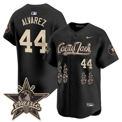 Houston Astros Cactus Jack 2025 Vapor Premier Limited Jersey - All Stitched