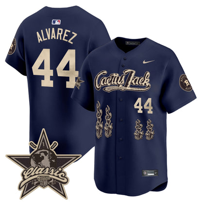 Houston Astros Cactus Jack 2025 Vapor Premier Limited Jersey - All Stitched