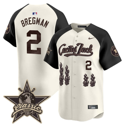 Houston Astros Cactus Jack 2025 Vapor Premier Limited Jersey - All Stitched