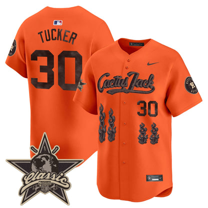 Houston Astros Cactus Jack 2025 Vapor Premier Limited Jersey - All Stitched