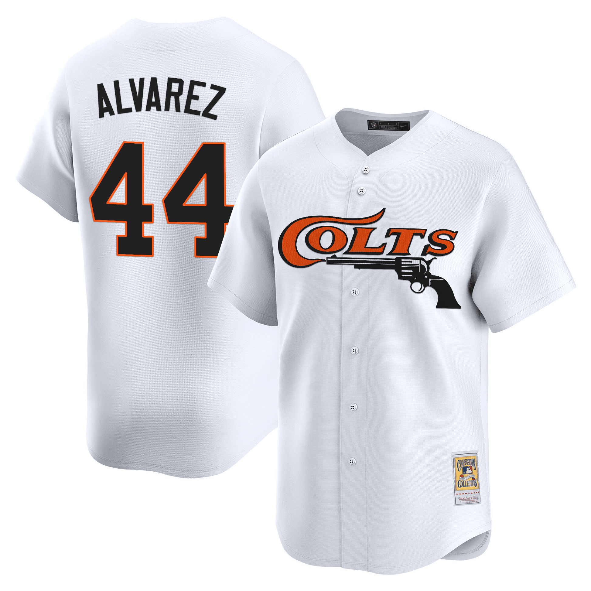 Men's Houston Astros Throwback Vapor Premier Limited Jersey - All Stitched