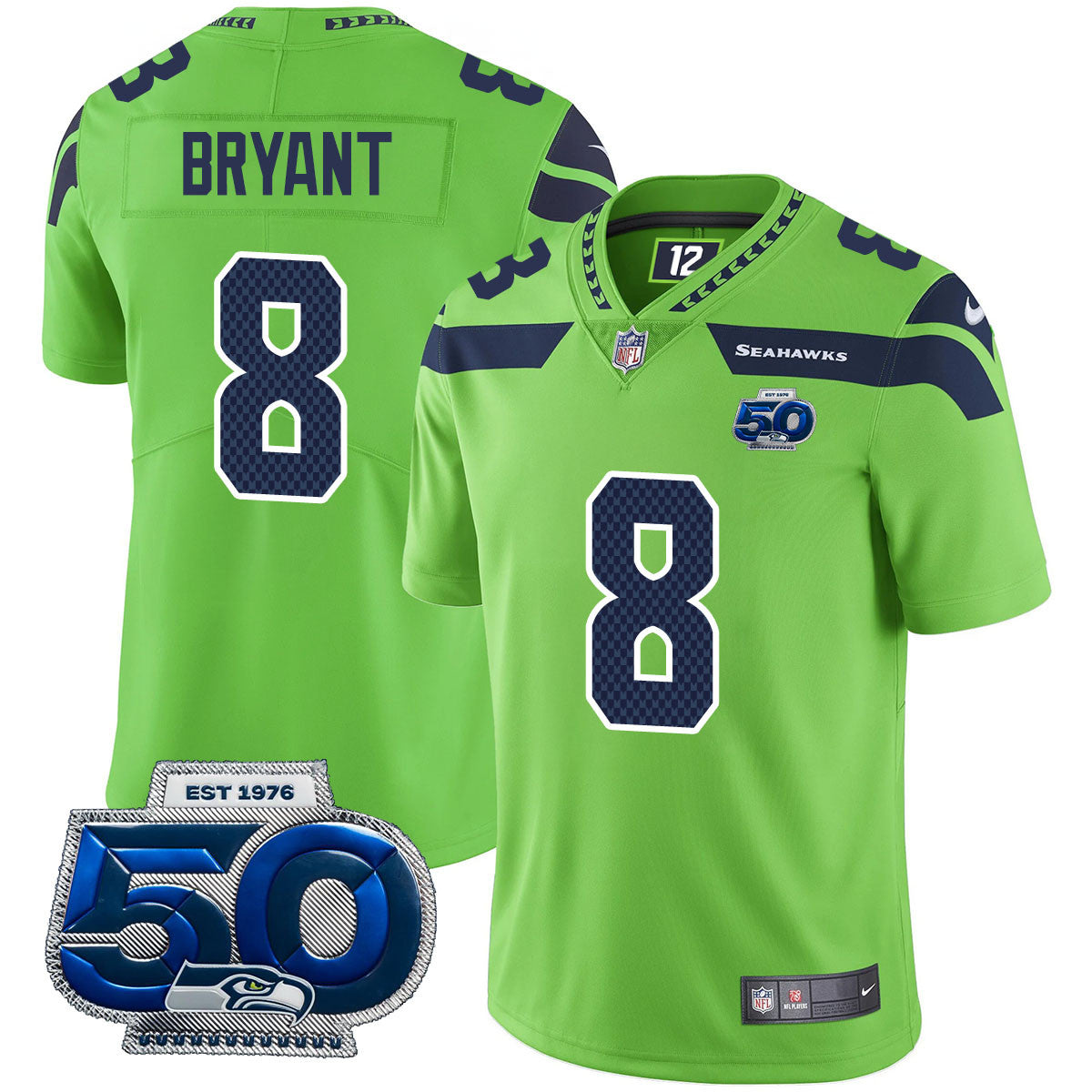 SEA 50th Season Vapor Limited Jersey - All Stitched