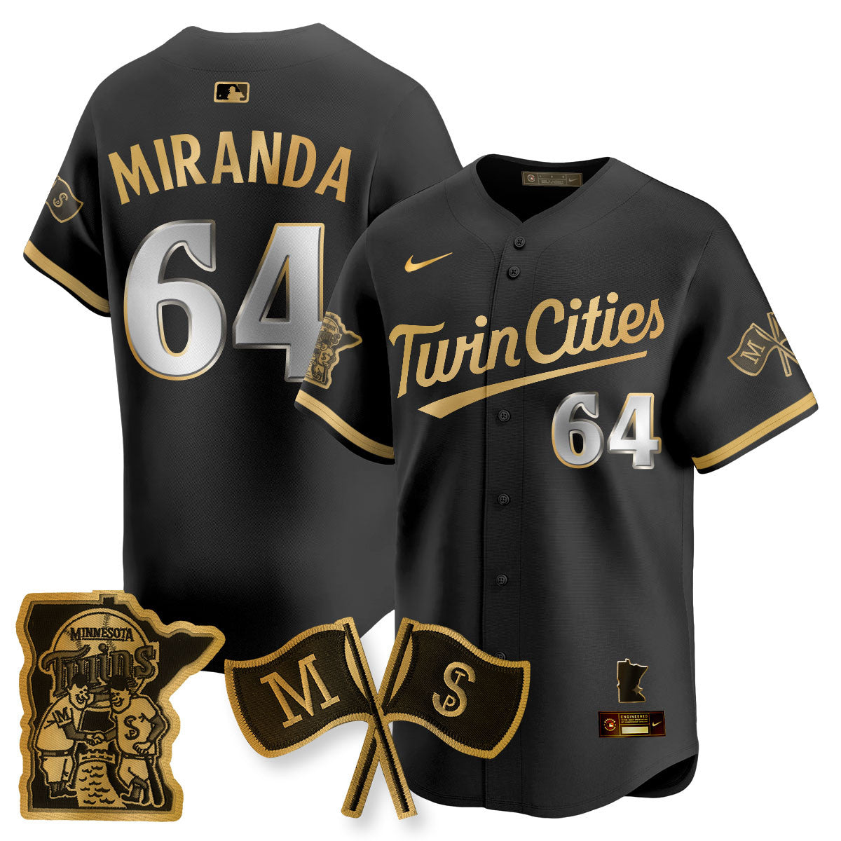 Men's Minnesota Twins Alternate Limited Jersey - All Stitched