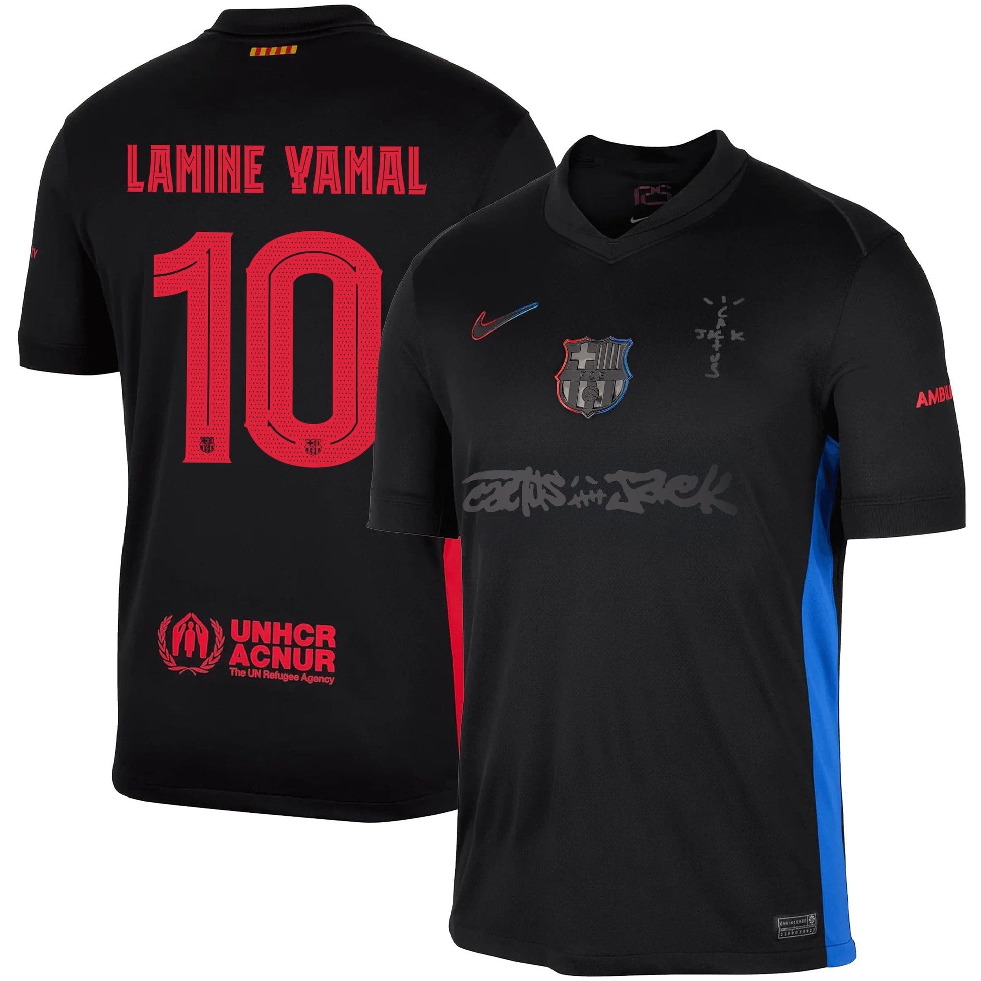 Men's FC Barcelona x Travis Scott Edition 2024/25 Limited Jersey