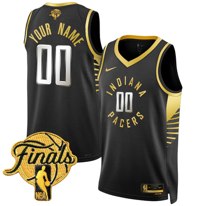 Indiana Pacers 2025 Finals Swingman Custom Jersey - All Stitched