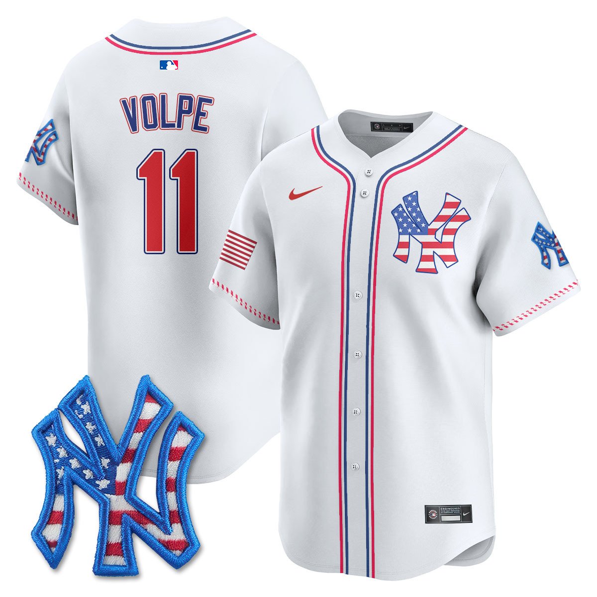 NYY 2026 Fourth of July Jersey - All Stitched