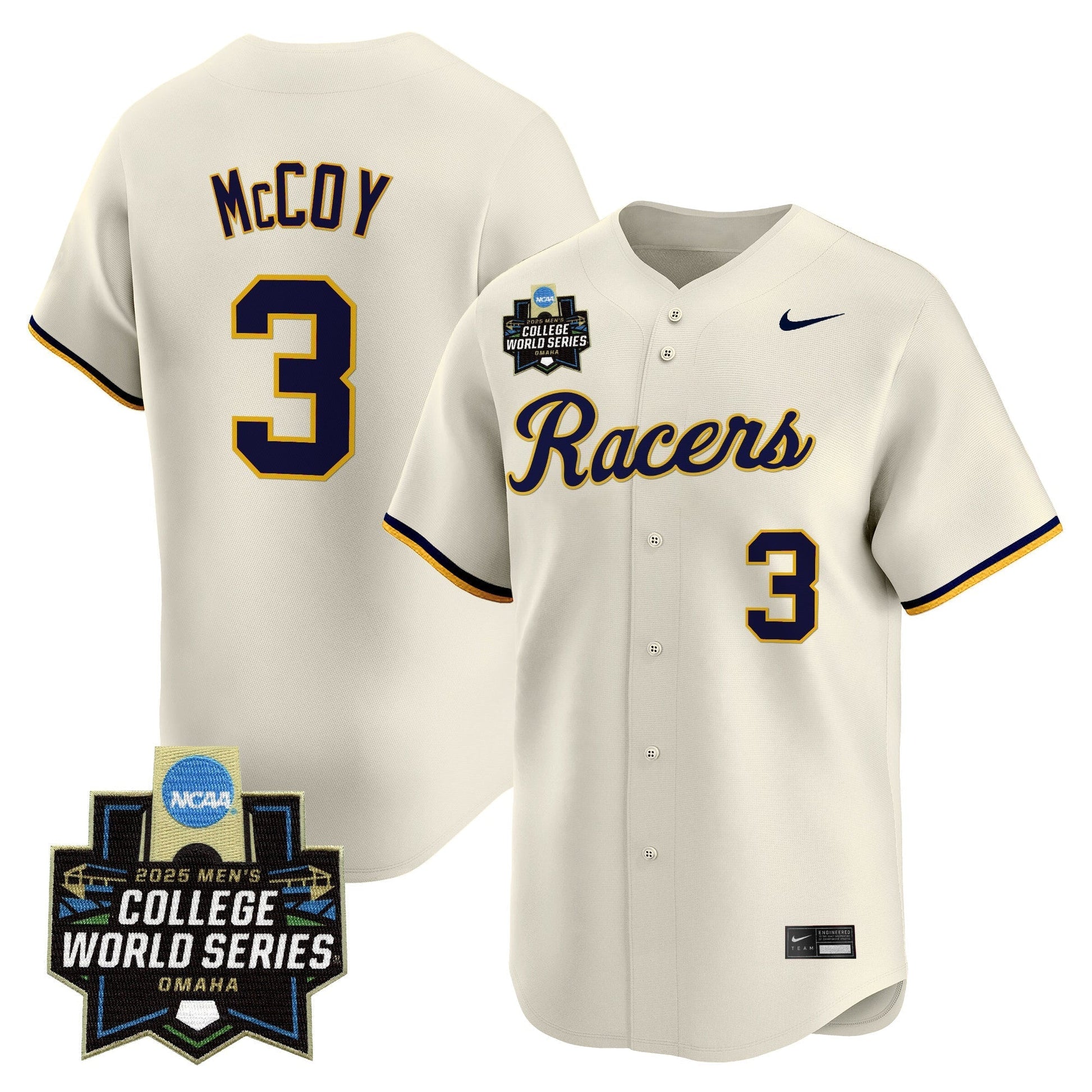 Men's Murray State Racers 2025 World Series Vapor Premier Limited Jersey - All Stitched