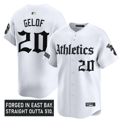 Men's Athletics 'Gothic East Bay Edition' Vapor Premier Limited Jersey - All Stitched