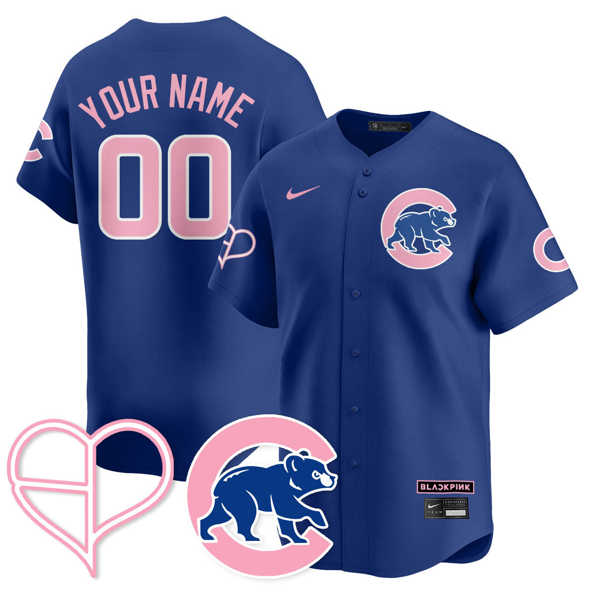 CHC BLΛƆKPIИK 2025 Limited Custom Jersey - All Stitched
