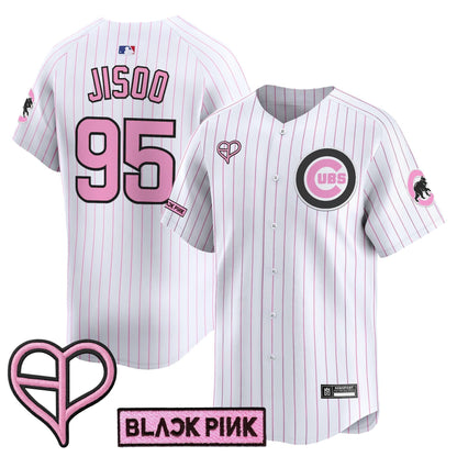 Unisex Chicago Cubs x BLACKPINK 2025 Vapor Premier Limited Jersey - All Stitched
