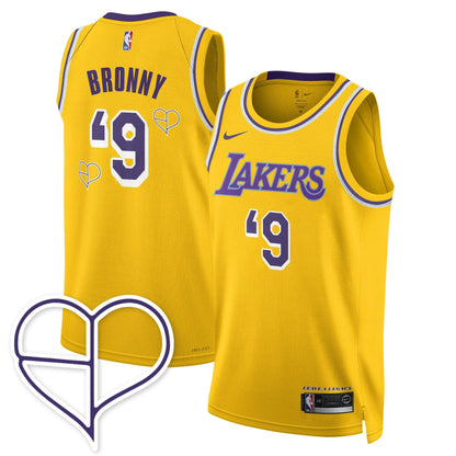 Men's Los Angeles Lakers BLΛƆKPIИK 2025 Limited Jersey - All Stitched