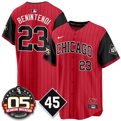 CWS Bobby Jenks 2025 Jersey - Reunion Weekend - All Stitched