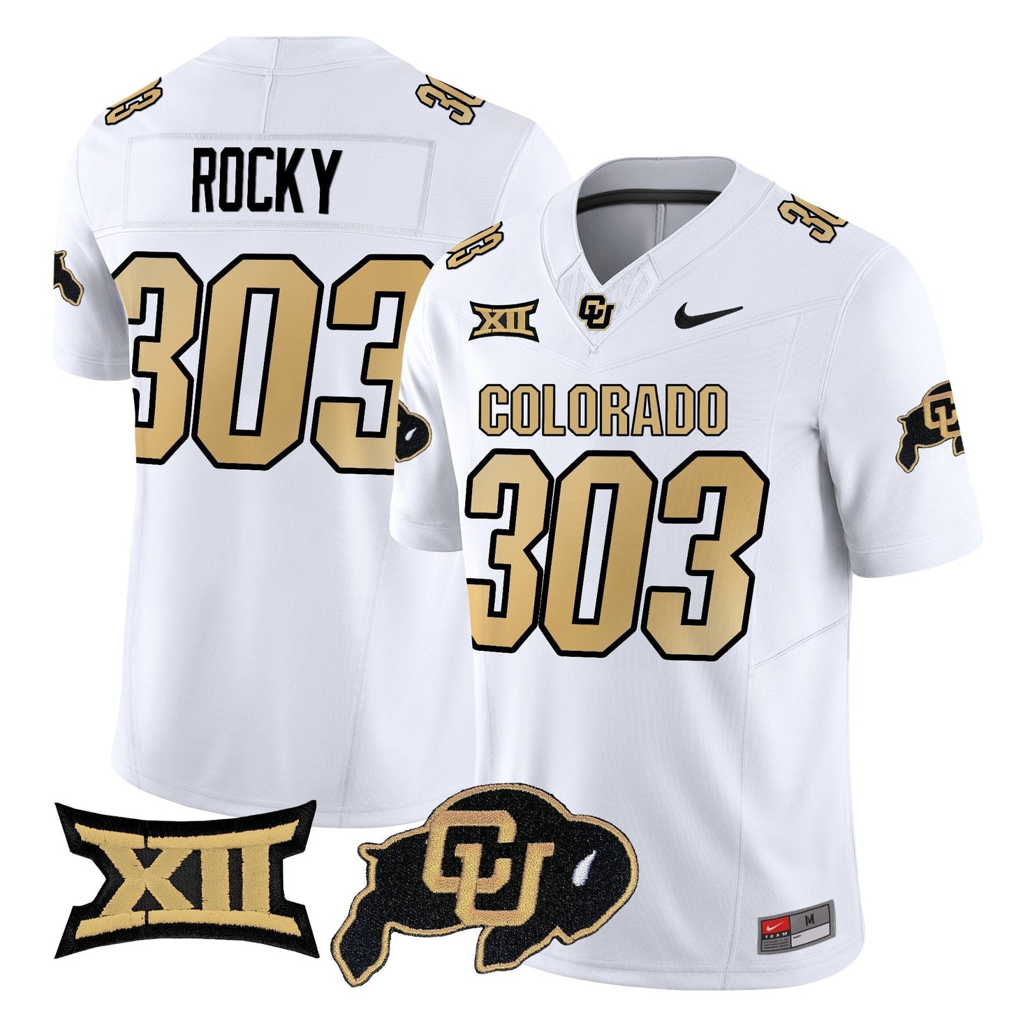 Men's Colorado Buffaloes 2025 Vapor Limited Jersey - All Stitched