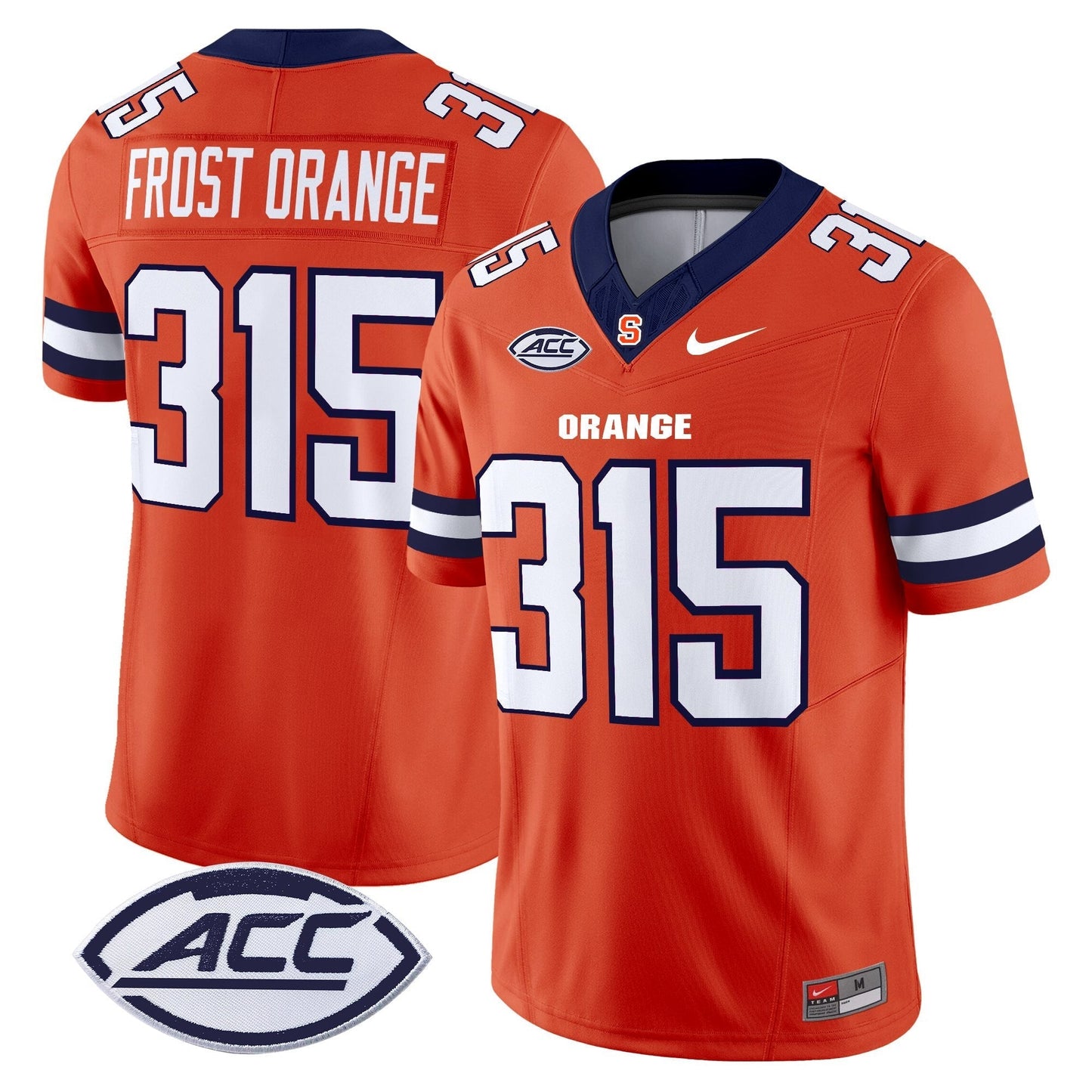 Men's Syracuse Orange 2025 Vapor Limited Jersey - All stitched