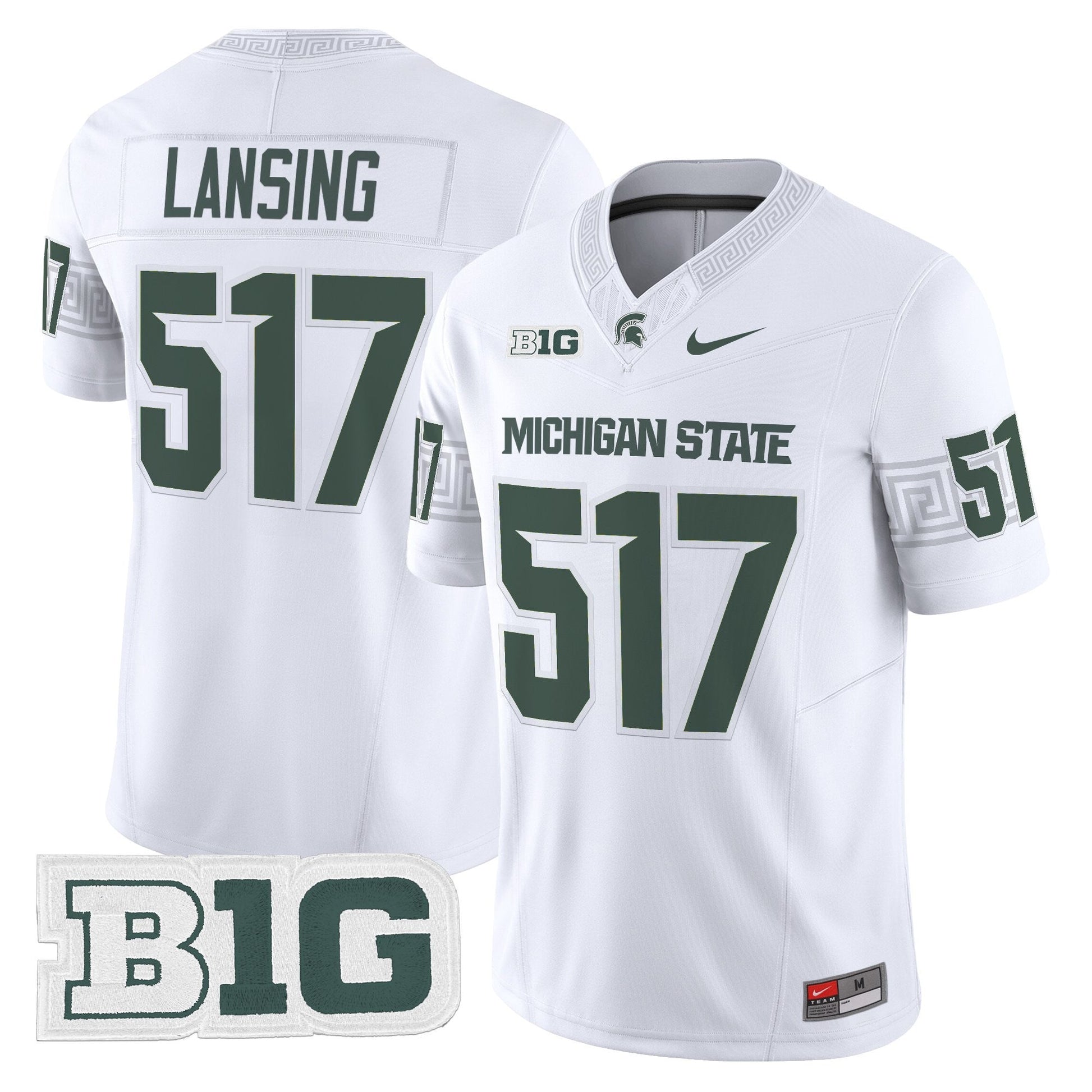 Men's Michigan State Spartans 2025 Vapor Limited Jersey - All Stitched