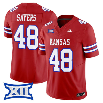 Men's Kansas Jayhawks 2025 Vapor Limited Jersey - All Stitched