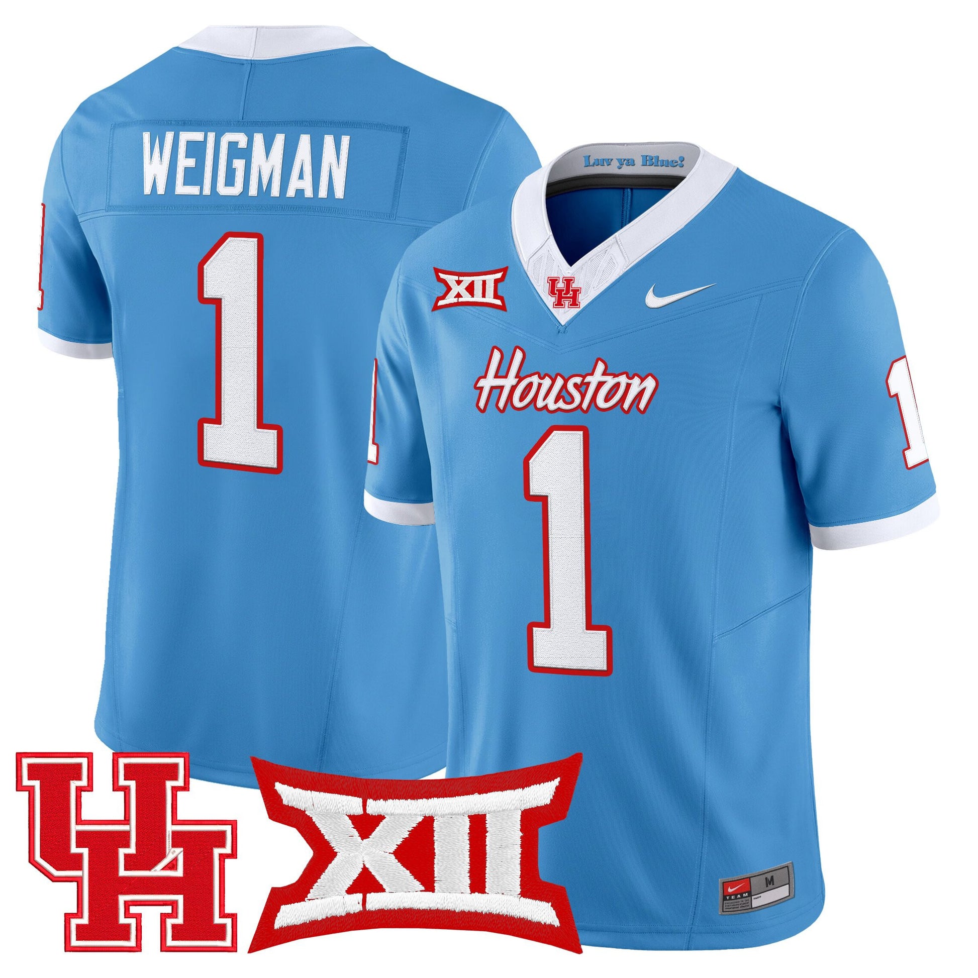 Men's Houston Cougars 2026 Vapor Limited Jersey - Stitched