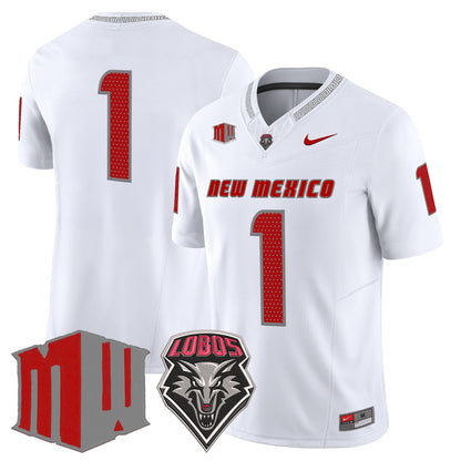 Men's New Mexico Lobos 2026 Vapor Limited Jersey - Stitched