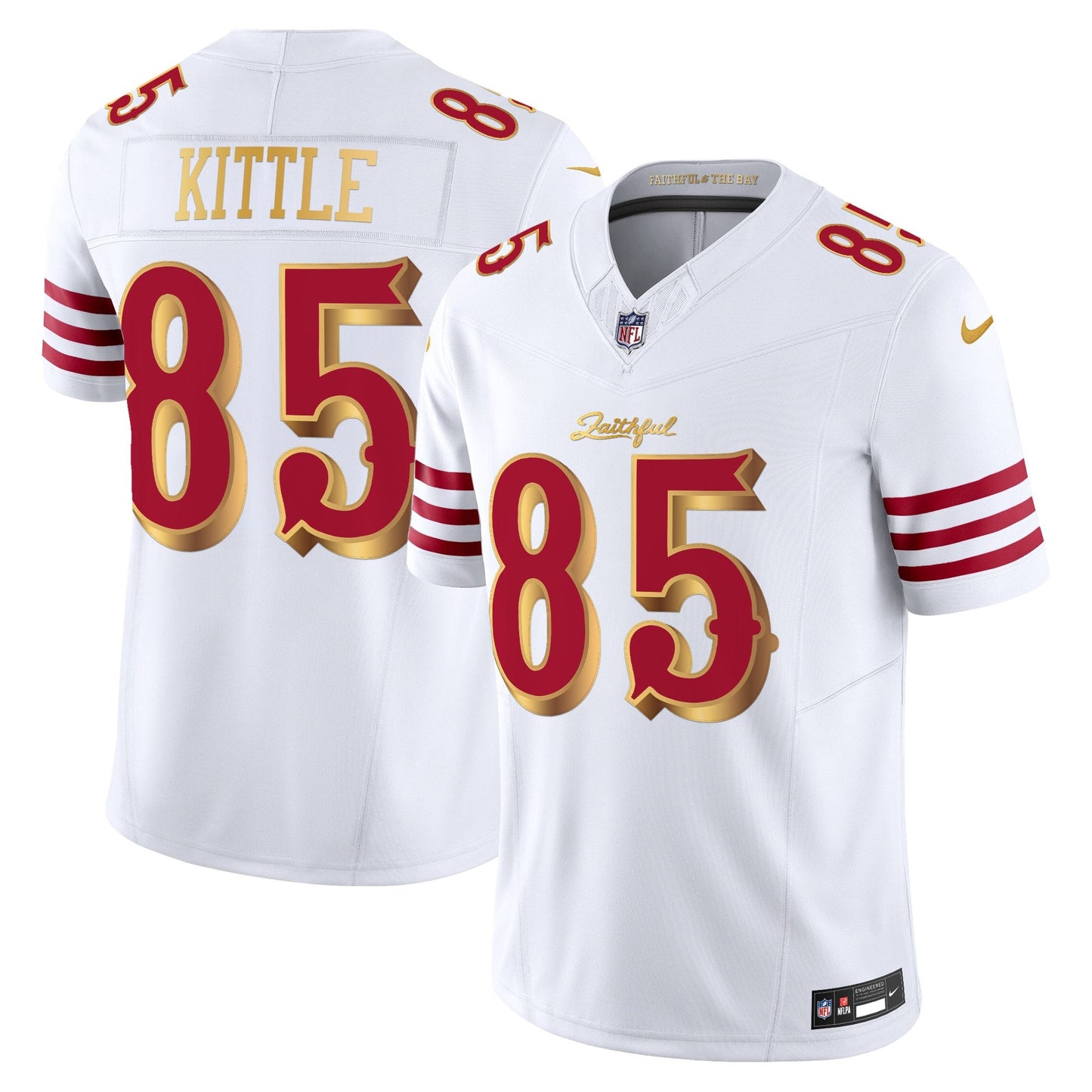 Men's San Francisco 49ers 2025 “Rivalries” Vapor Limited Jersey - All Stitched