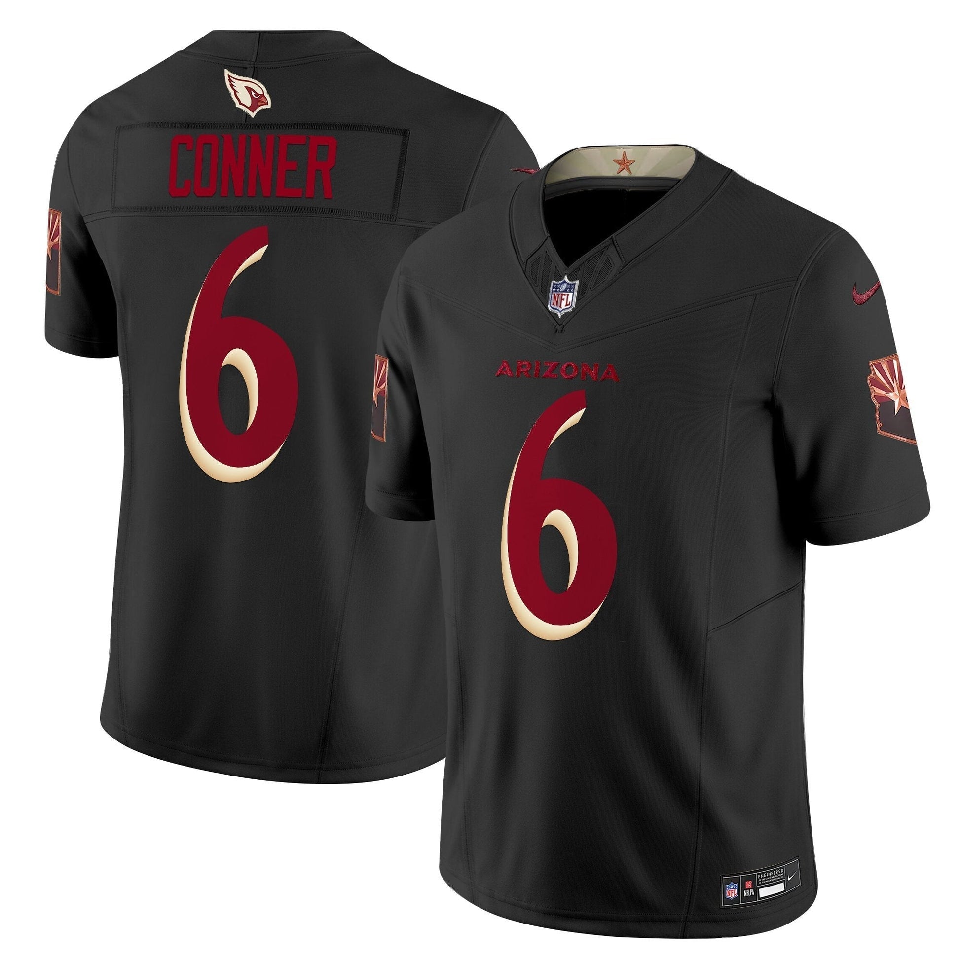 Men's Arizona Cardinals 2025 "Rivalries" Vapor Limited Jersey - All Stitched