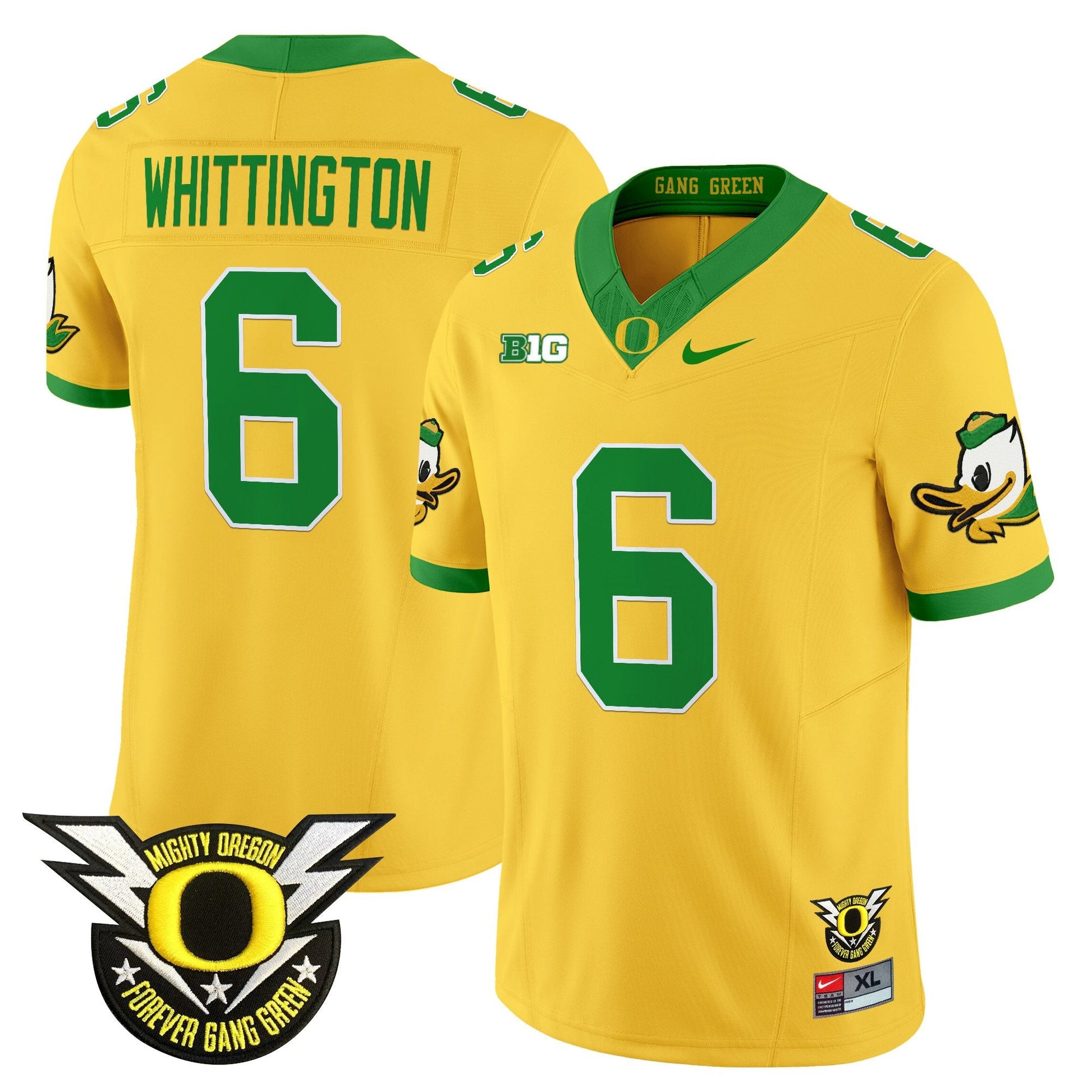 Men's Oregon Ducks 2025 Vapor Limited Jersey - All Stitched