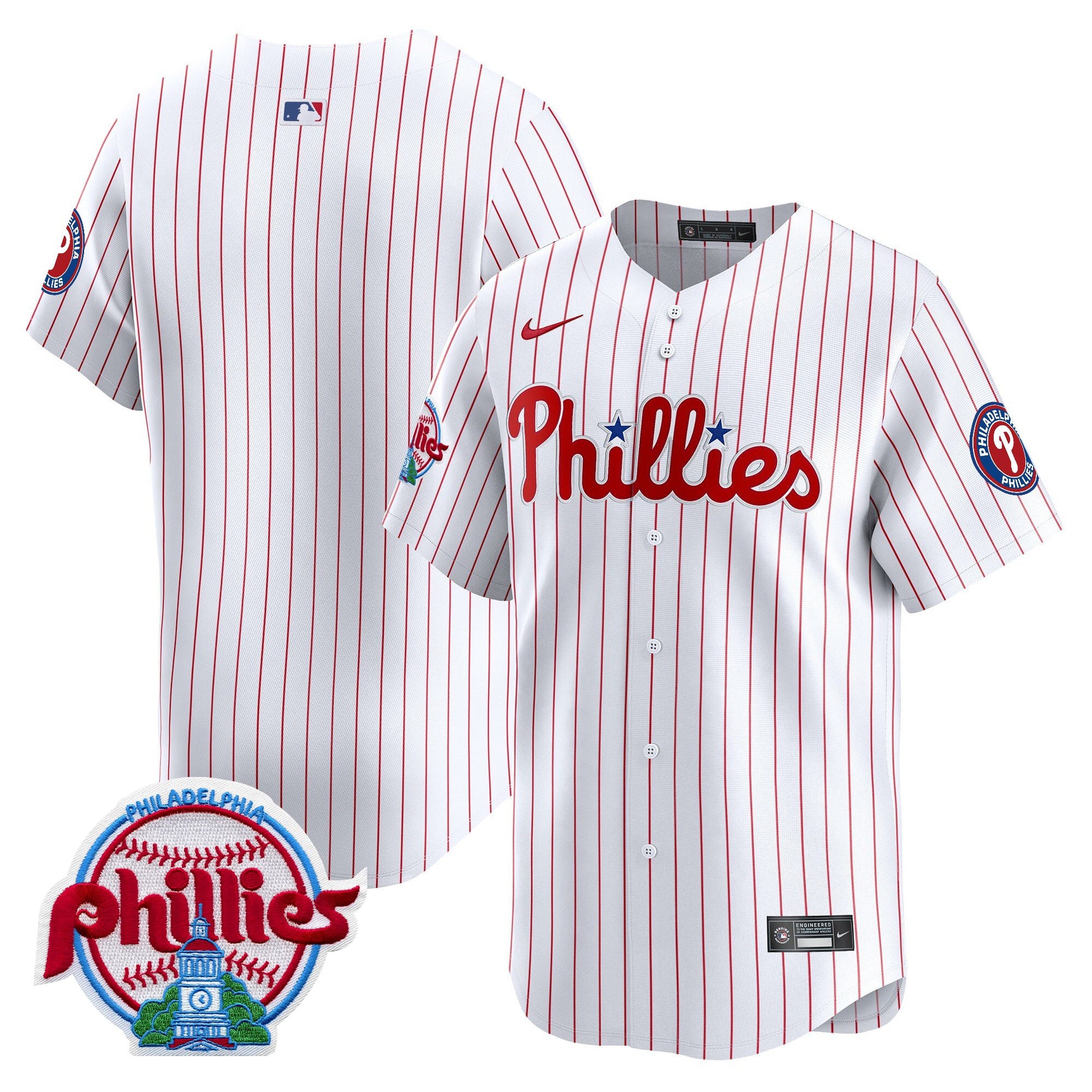 Philadelphia Phillies 2025 Vapor Premier Limited Jersey - All Stitched