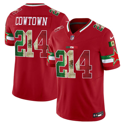 Men's Dallas Cowboys Mexico Vapor Limited Jersey V3 - All Stitched