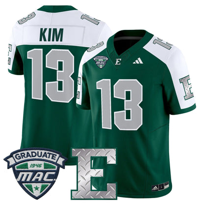 Men's Eastern Michigan Eagles 2025 Vapor Limited Jersey - All Stitched