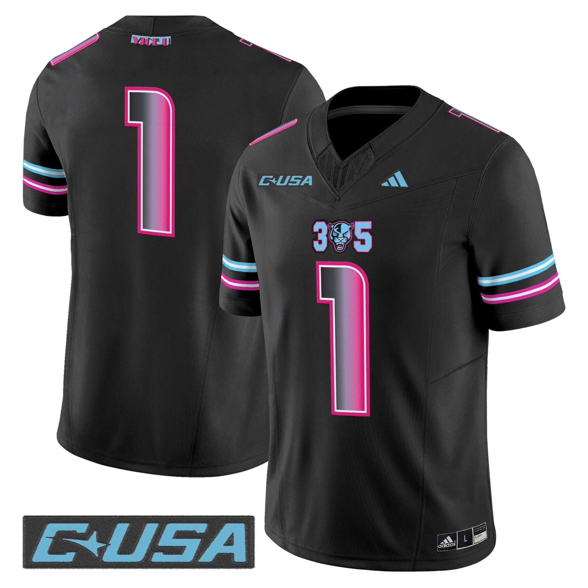 Men's Florida International Panthers 2025 Vapor Limited Jersey - All Stitched