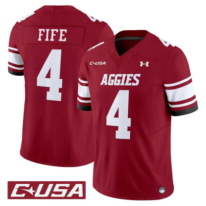 Men's New Mexico State Aggies 2025 Vapor Limited Jersey - All Stitched