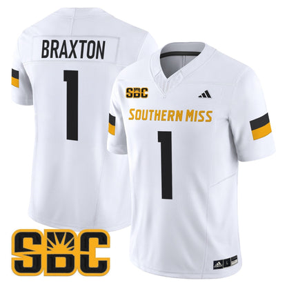 Men's Southern Miss Golden Eagles 2025 Vapor Limited Jersey - All Stitched