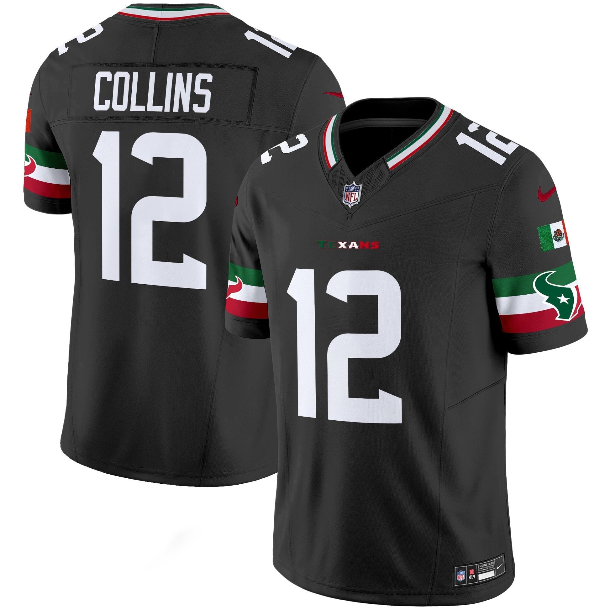Men's Houston Texans Mexico Vapor Limited Jersey - All Stitched