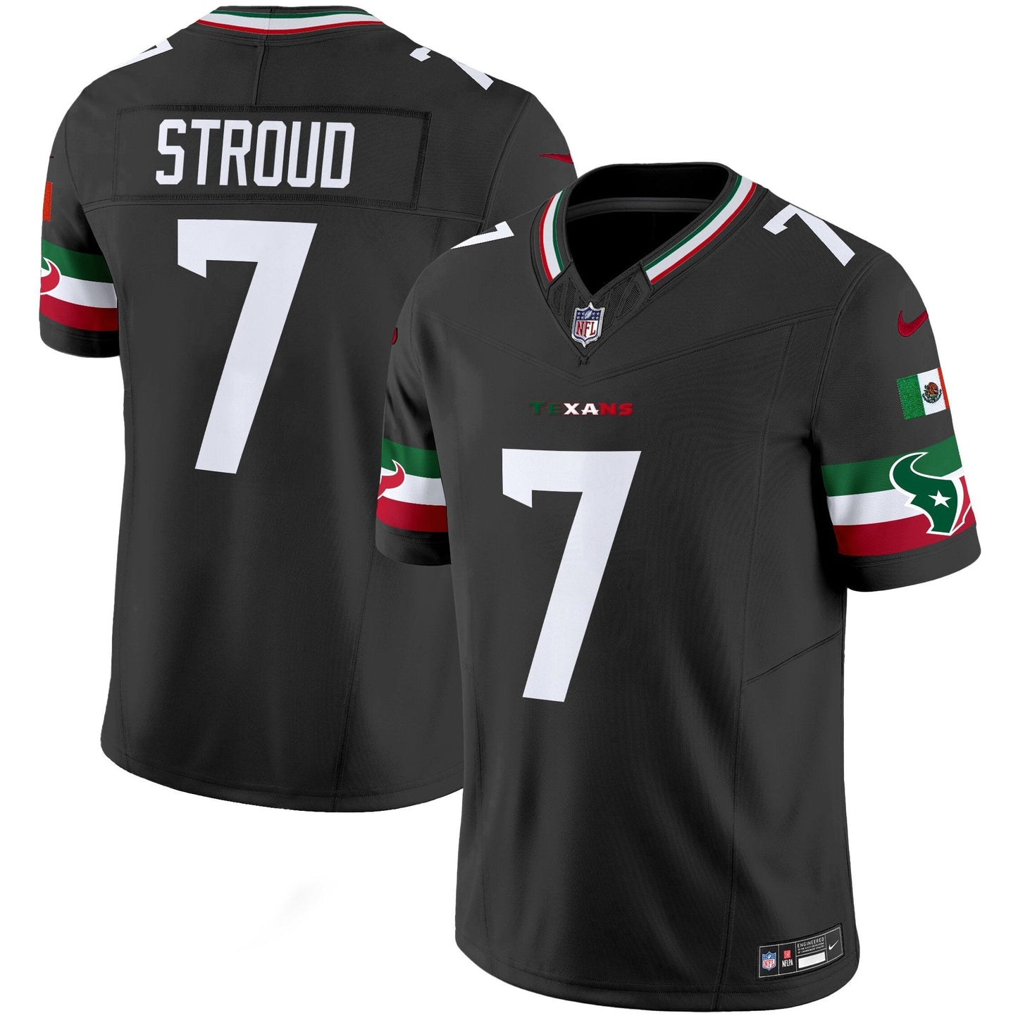 Men's Houston Texans Mexico Vapor Limited Jersey - All Stitched
