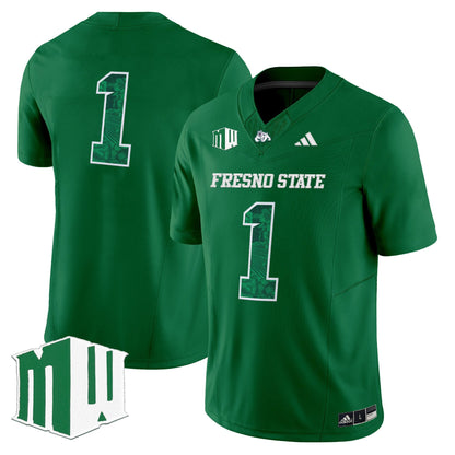 Men's Fresno State Bulldogs 2025 'Ag Fest Edition' Vapor Limited Jersey - All Stitched