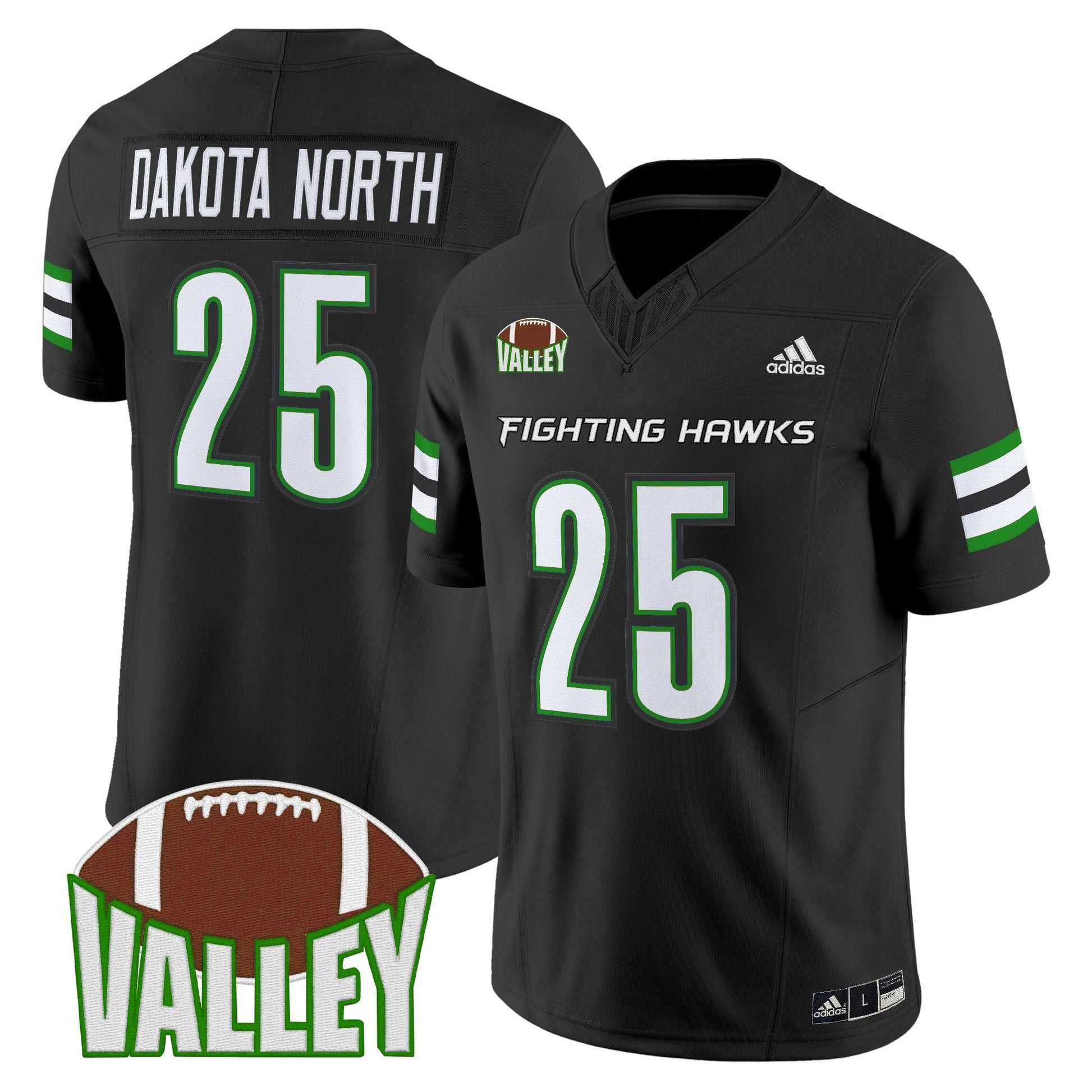 Men's North Dakota Fighting Hawks 2025 Vapor Limited Jersey - All Stitched