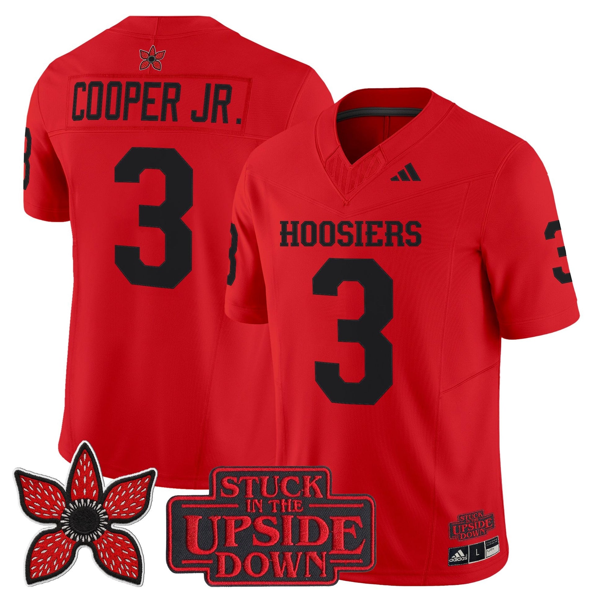 Men's Indiana Hoosiers 'Stranger Things Edition' Vapor Limited Jersey - All Stitched