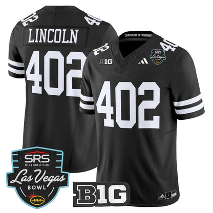 Men's Nebraska Cornhuskers 2025 Las Vegas Bowl Vapor Limited Jersey - All Stitched