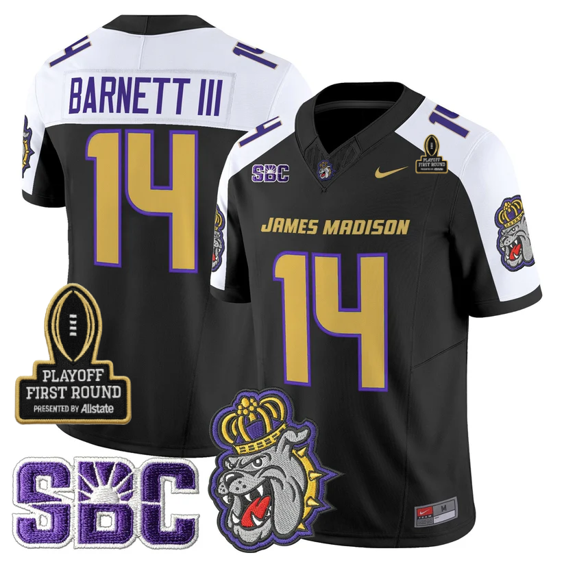 JMD 2025 Playoff First Round Patch Jersey - All Stitched