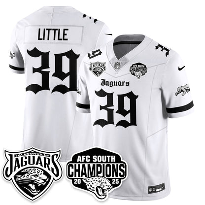 Jacksonville Jaguars Gothic AFC South Division Champions Vapor Limited Jersey - All Stitched