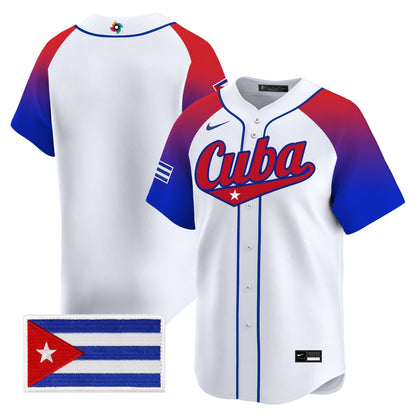 Men's Team Cuba World Baseball Classic Vapor Premier Jersey - 2026 Roster - All Stitched