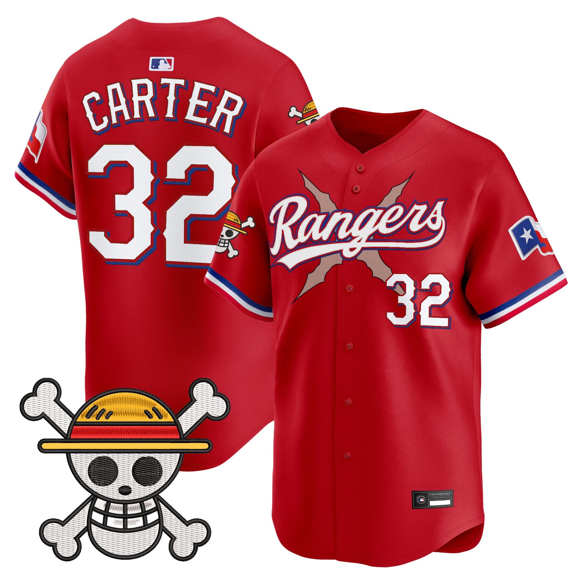 Texas Rangers x OP Vapor Premier Limited Jersey - Stitched