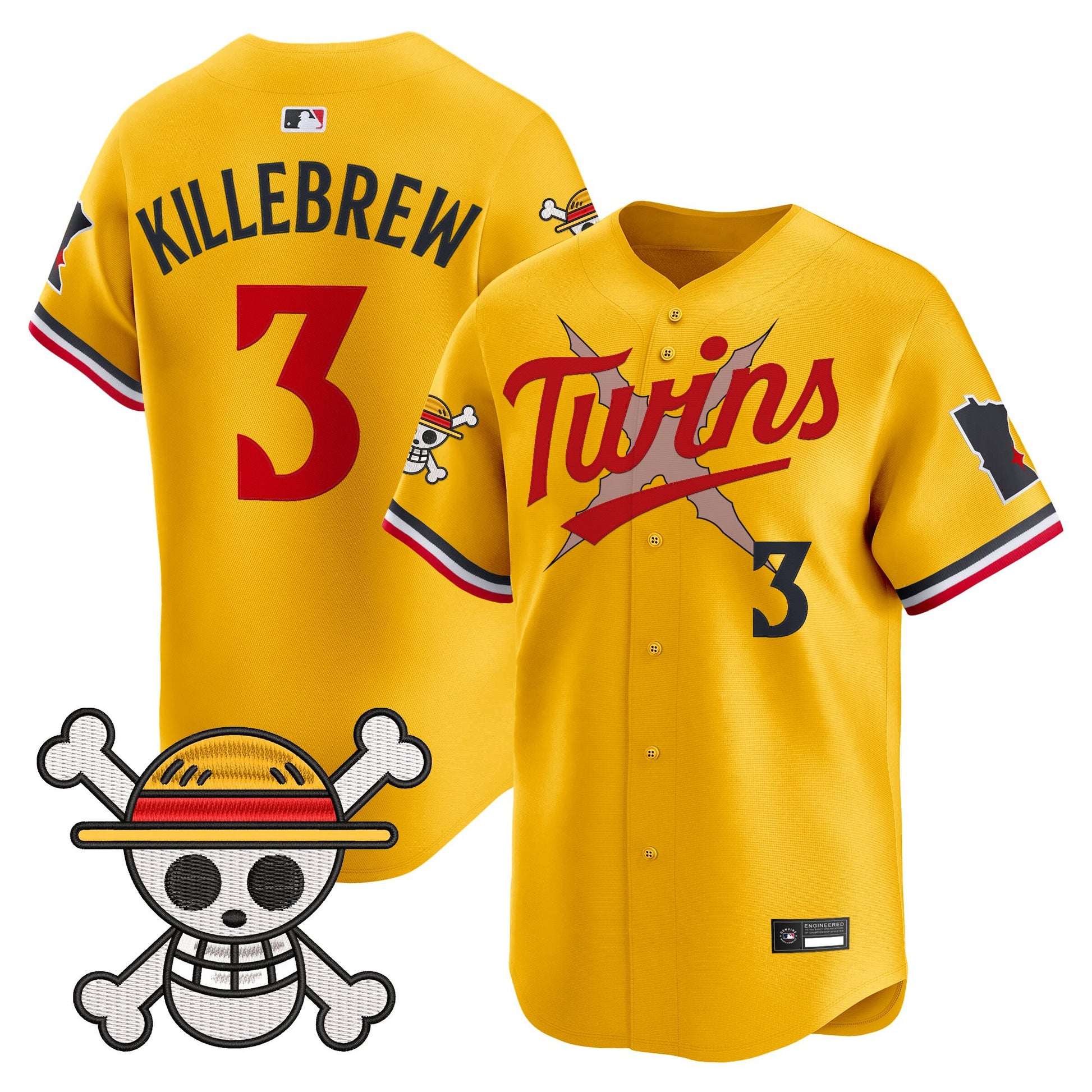Minnesota Twins x One Piece Vapor Premier Limited Jersey - Stitched