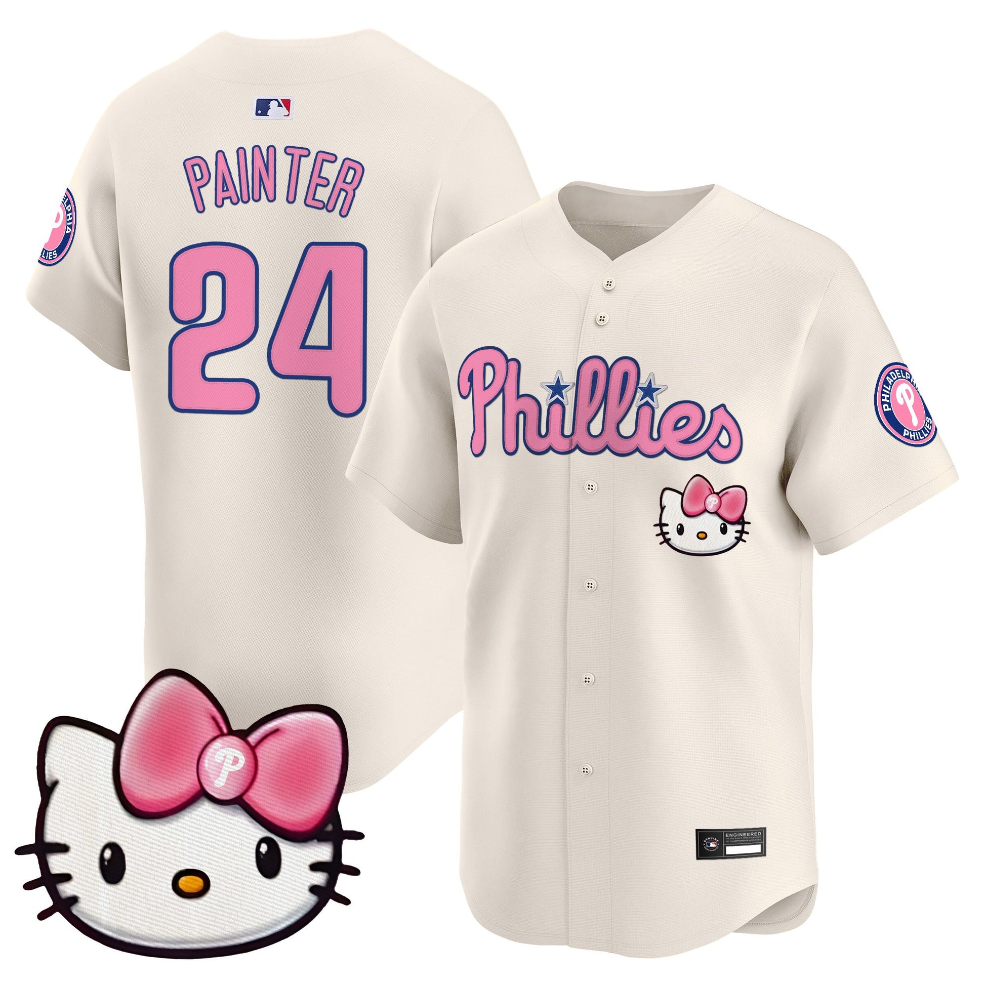 Philadelphia Phillies Hello Kitty Vapor Premier Limited Jersey – All Stitched